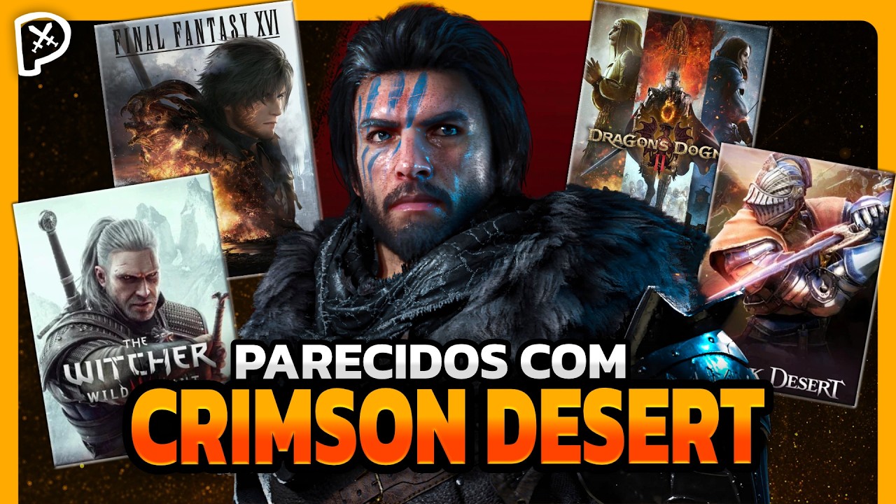 O Hype tá ALTO! O Que Jogar Antes de Crimson Desert Chegar?