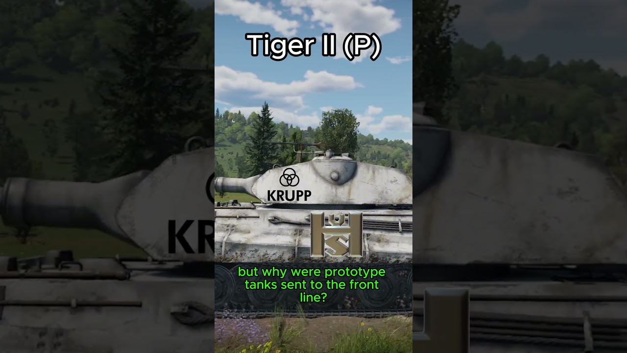 The Tiger II (P) - WW2's most terrifying Prototype