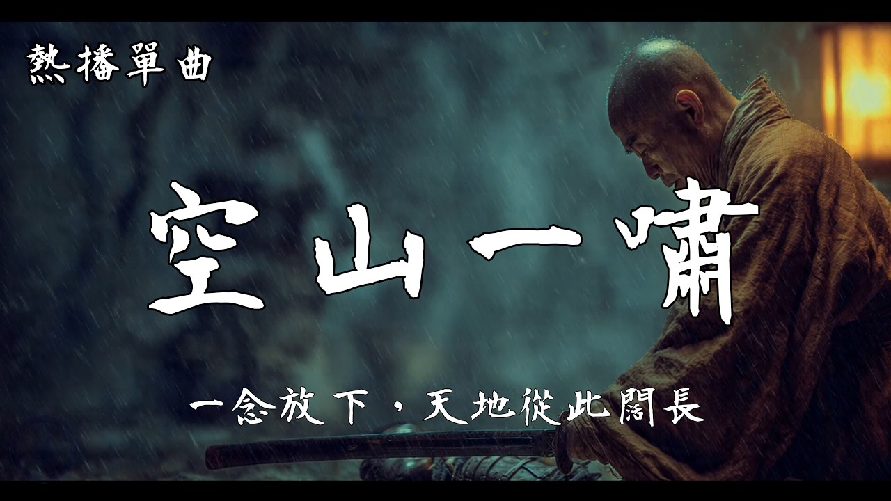 半生戎馬，為何難放下？｜《空山一嘯》古風史詩歌曲#戰場#國風【高音質 | 動態歌詞Lyrics】♫抖音熱播單曲