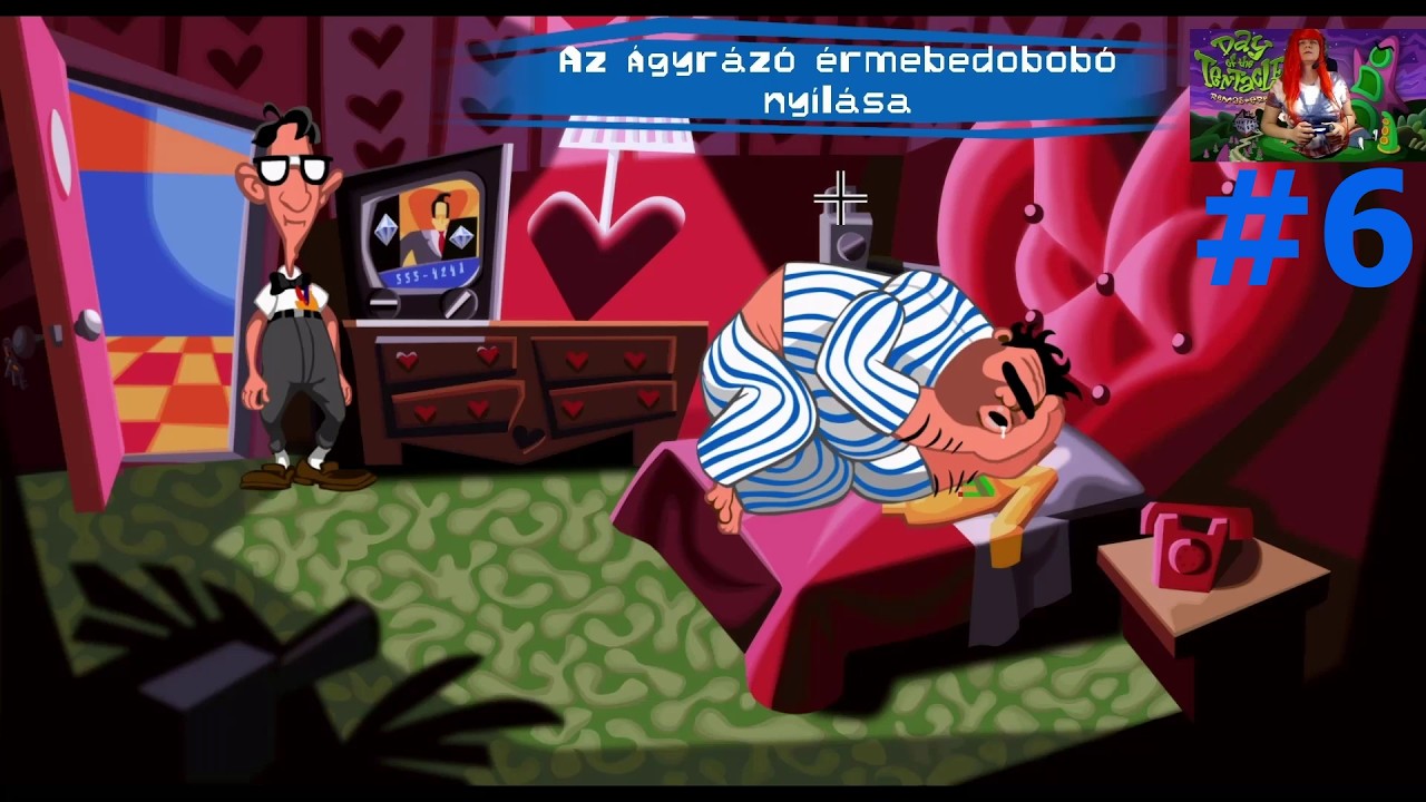 AMIKOR A ZENE NEM ÁLL LE - DAY OF THE TENTACLE 6
