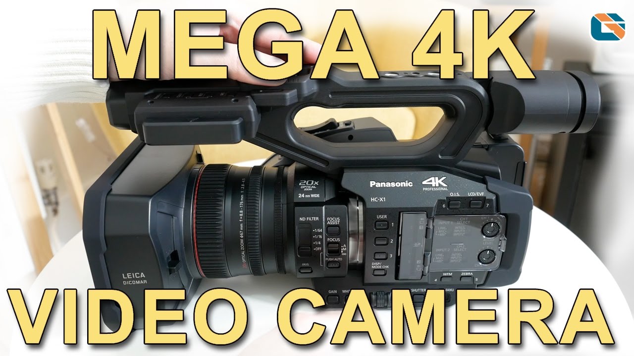 Panasonic HC-X1 4K Video Camera Unboxing & First Impressions #PanasonicHCX1