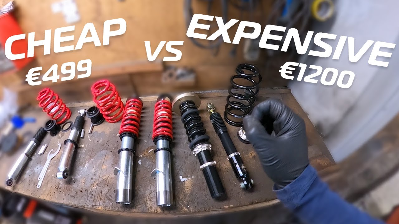 Volvo 740 940 CHEAP J-Spec Coilovers VS EXPENSIVE BC-Racing Coilovers