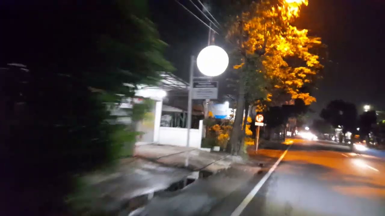 Night  Riding in Jogja, Indonesia