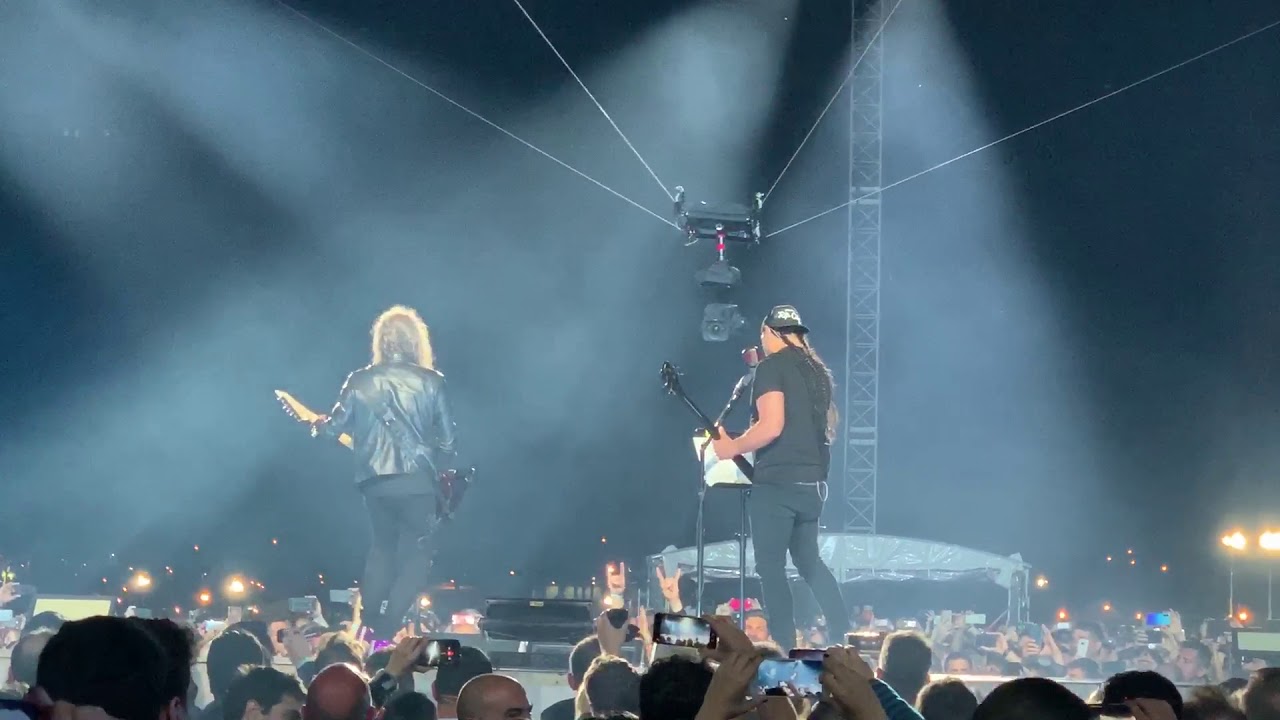 Metallica - Brutus (cover) [Live] - 5.3.2019 - Valdebebas IFEMA - Madrid, Spain - FRONT ROW
