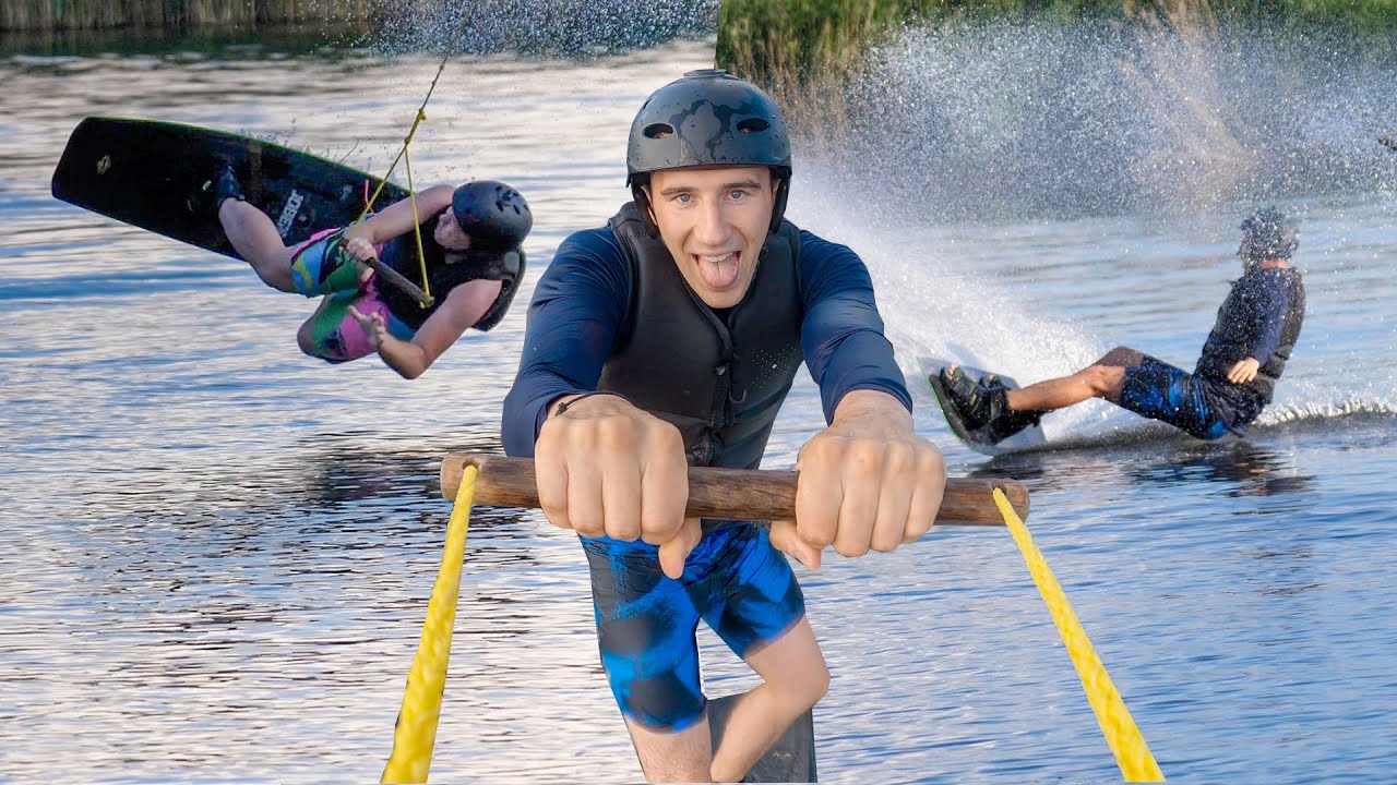 BOLESNE PR&Oacute;BY RAILEY ORAZ NAUKA STARTU Z LUŹNEJ || Wake vlog !