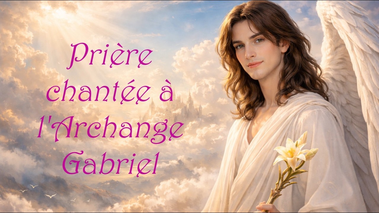 Prière chantée à l'Archange Gabriel - #chant #chrétiens #dieu #archangels #marie #jesus #catholic