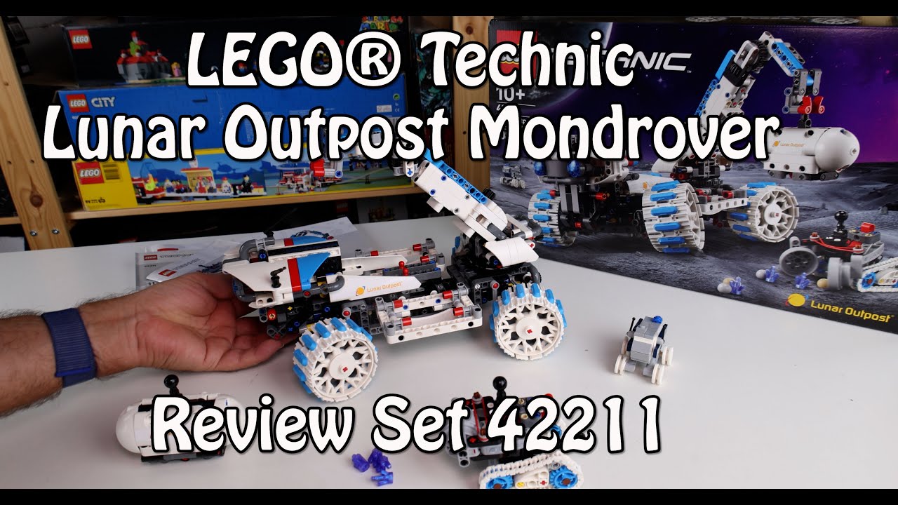 Review LEGO Lunar Outpost Mondrover-Raumfahrzeug (Technic Set 42211)