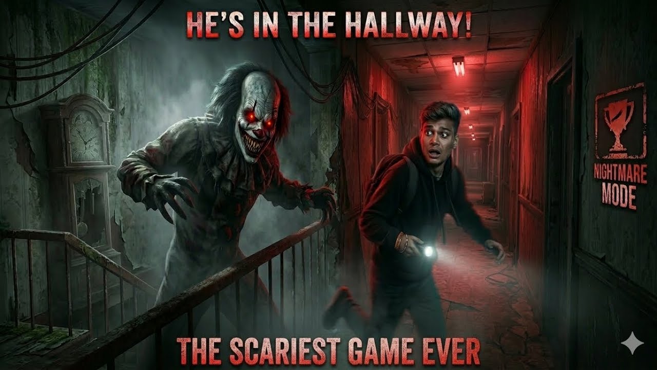 I Tried This HORROR CLOWN Game… I Couldn’t Finish It 😰