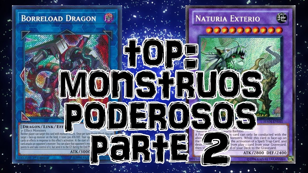 TOP: MONSTRUOS MÁS FUERTES DE YU-GI-OH! PT2/ opinion