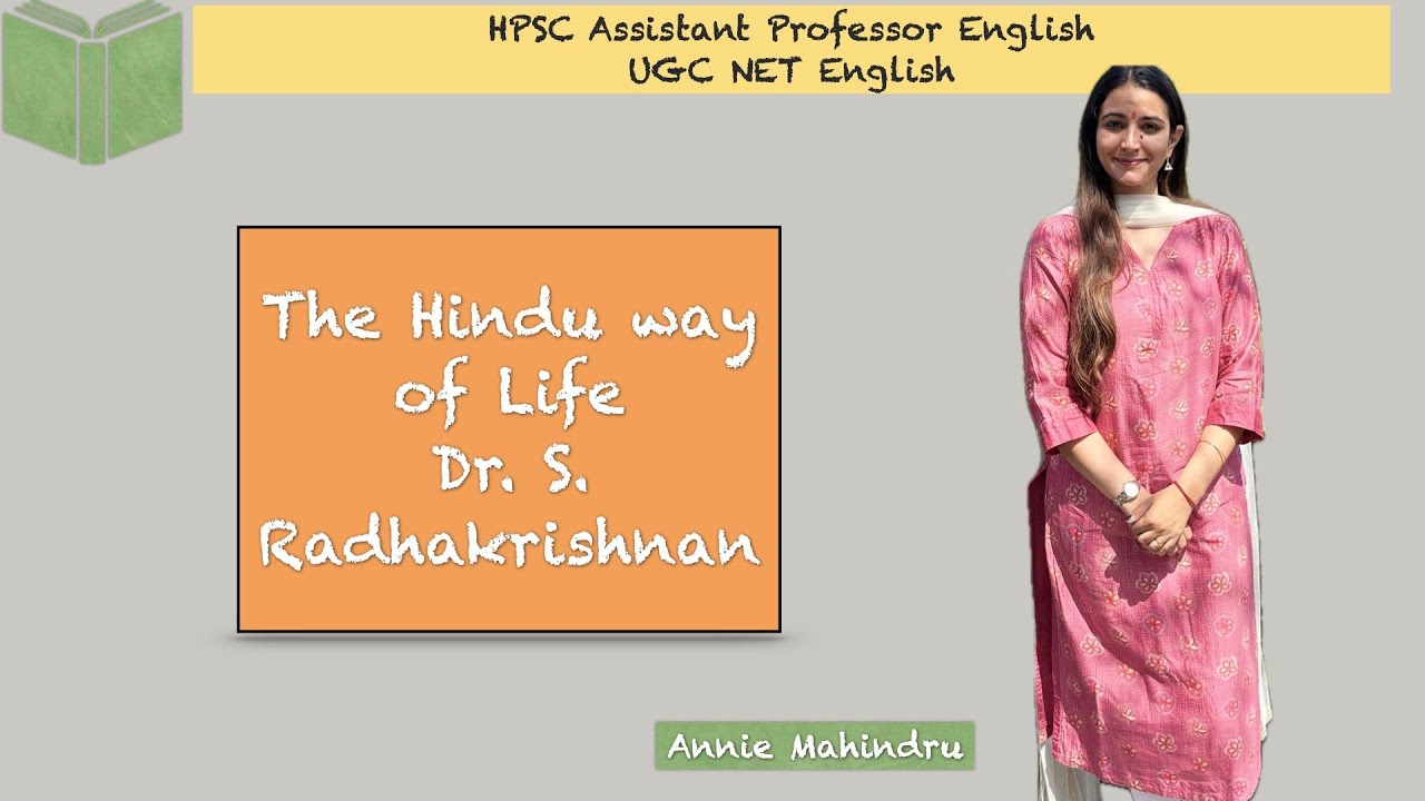 The Hindu View of Life |S. Radhakrishnan | Annie Mahindru