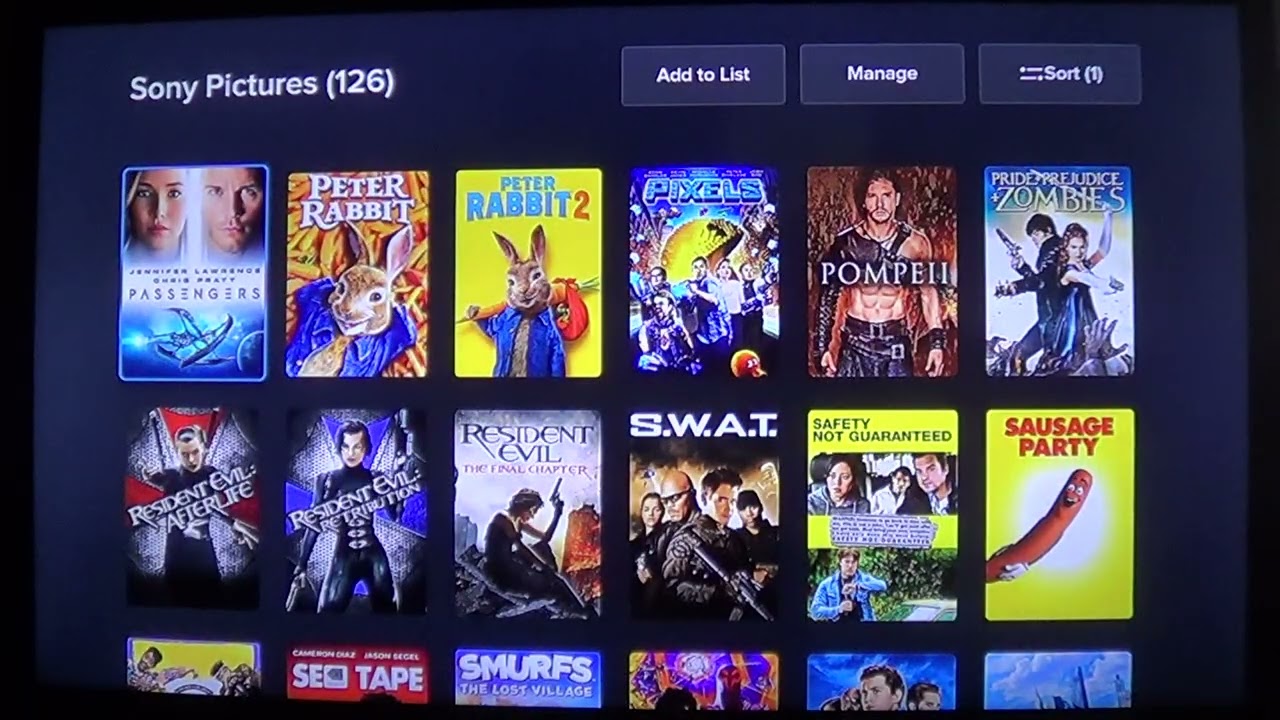 My Sony Pictures Digital Movie Collection 2026 Edition