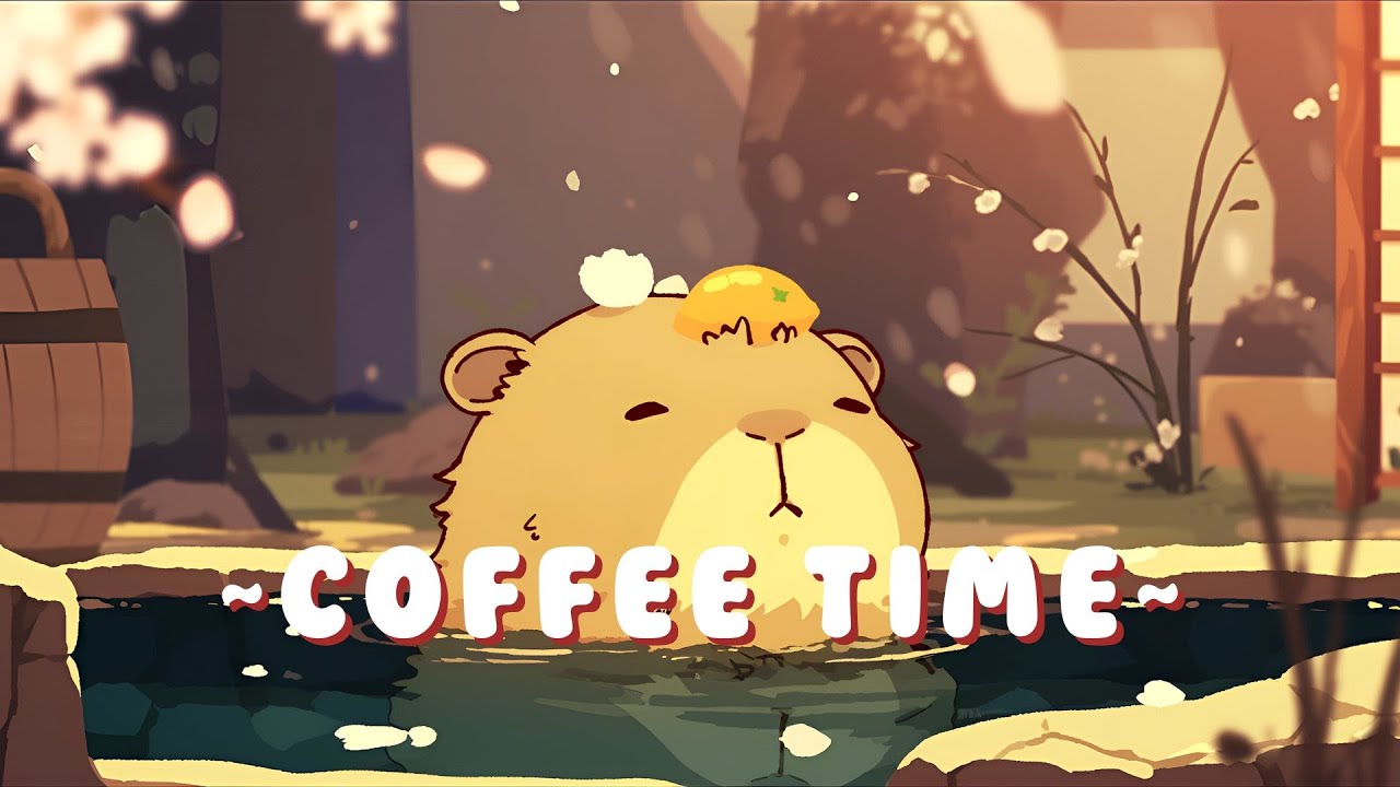 Capybara Beat Station - Relaxing Beats to Study/Sleep/Chill ~ Peaceful Flow ~ 🦫 🌙 📖 | High Quality
