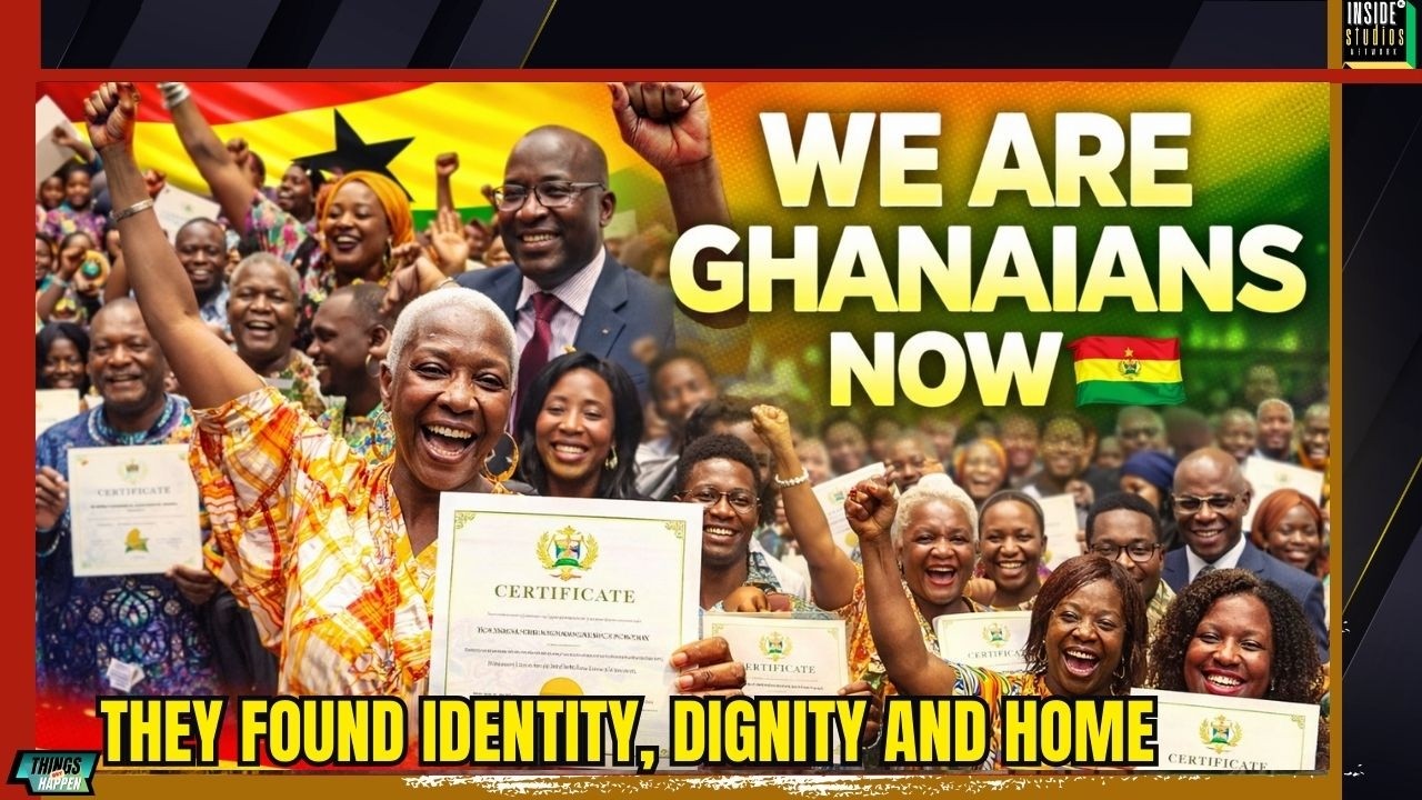 History Happened in Ghana: Hundreds of African Diasporas Became Ghanaians – A Powerful Homecoming