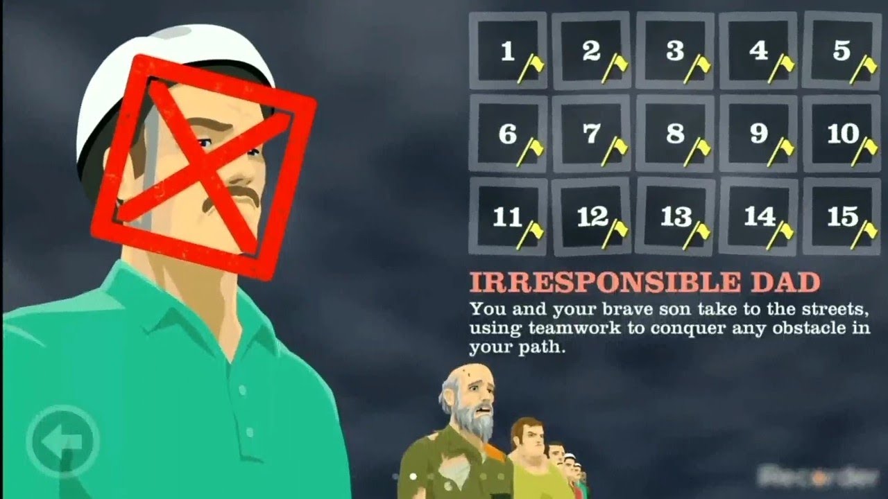 Happy Wheels Mobile - Gameplay Walkthrough Part 2 - irresponsible dad: All Levels (iOS, Android)