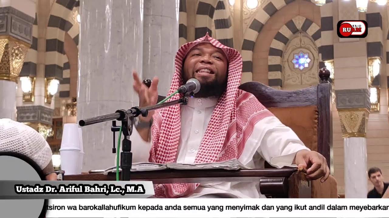 10-12-2025 || Live Kajian Rutin Pintu 19 Masjid Nabawi || Ustadz Dr. Ariful Bahri,Lc., M.A