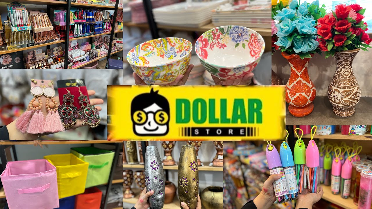 1 Dollar Shop Tariq Road Karachi-makeup,household items & crockery Shopping-Local Bazar Pakistan