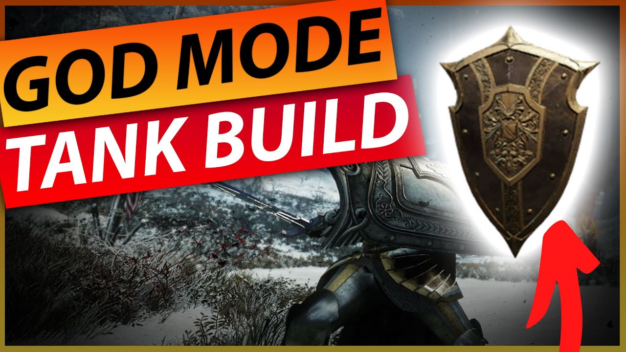 New World GOD MODE Tank Build!