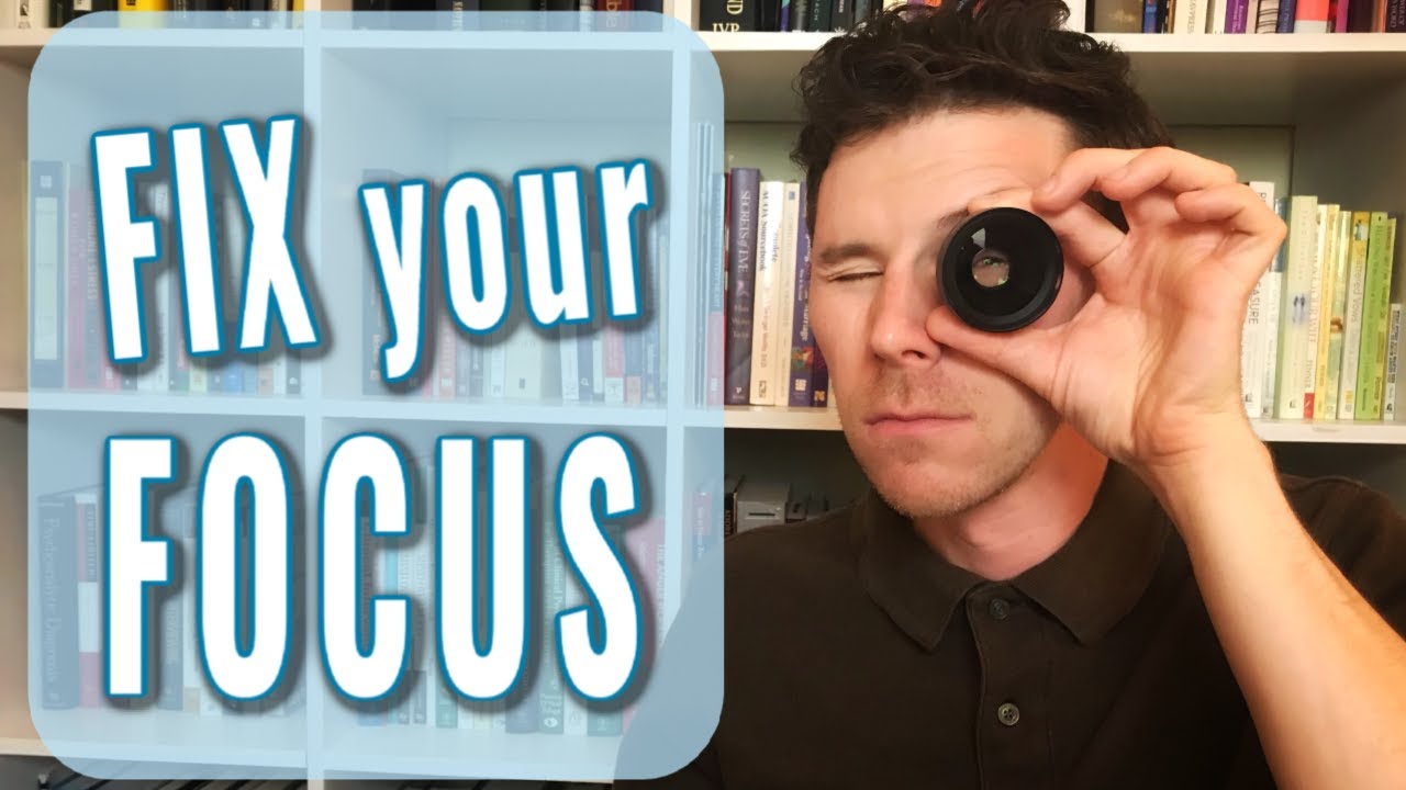 HOW TO AVOID DISTRACTIONS AND FIX YOUR FOCUS