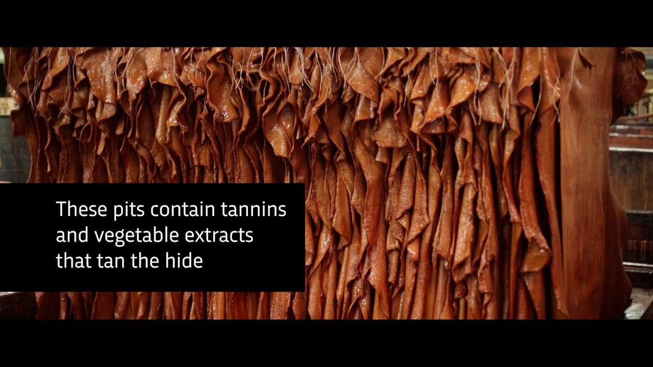 Vegetable Tanned Leather Tanning Process