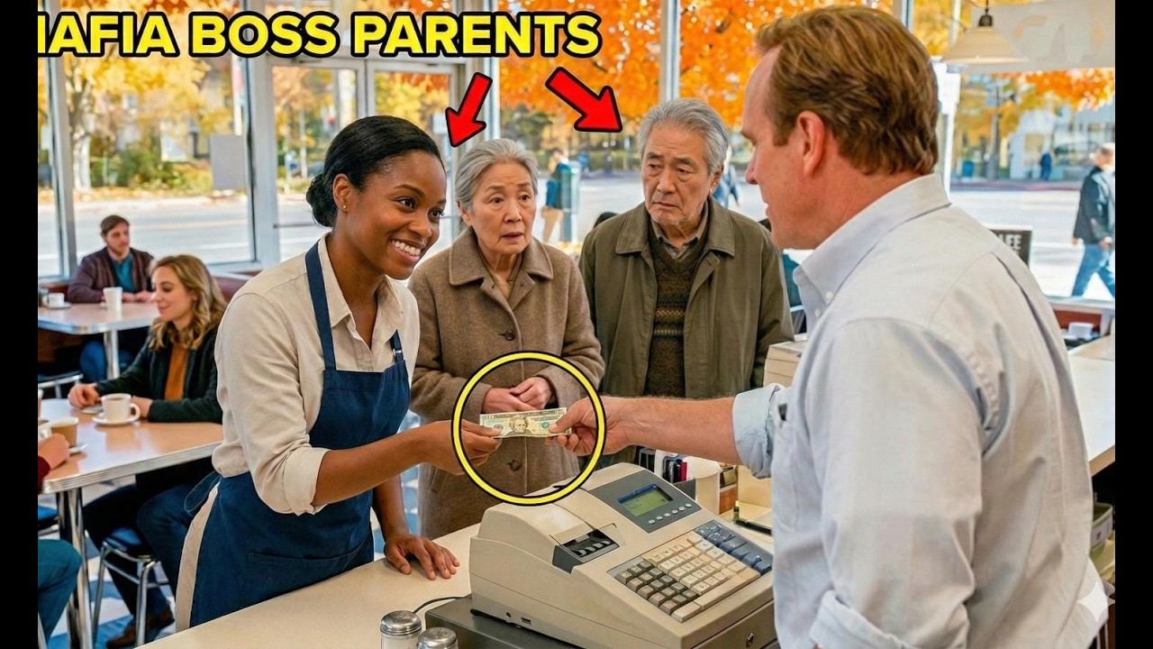 Black Waitress Pays for Elderly Couple’s Dinner, Not Knowing they're Korean Mafia Boss’s Parents