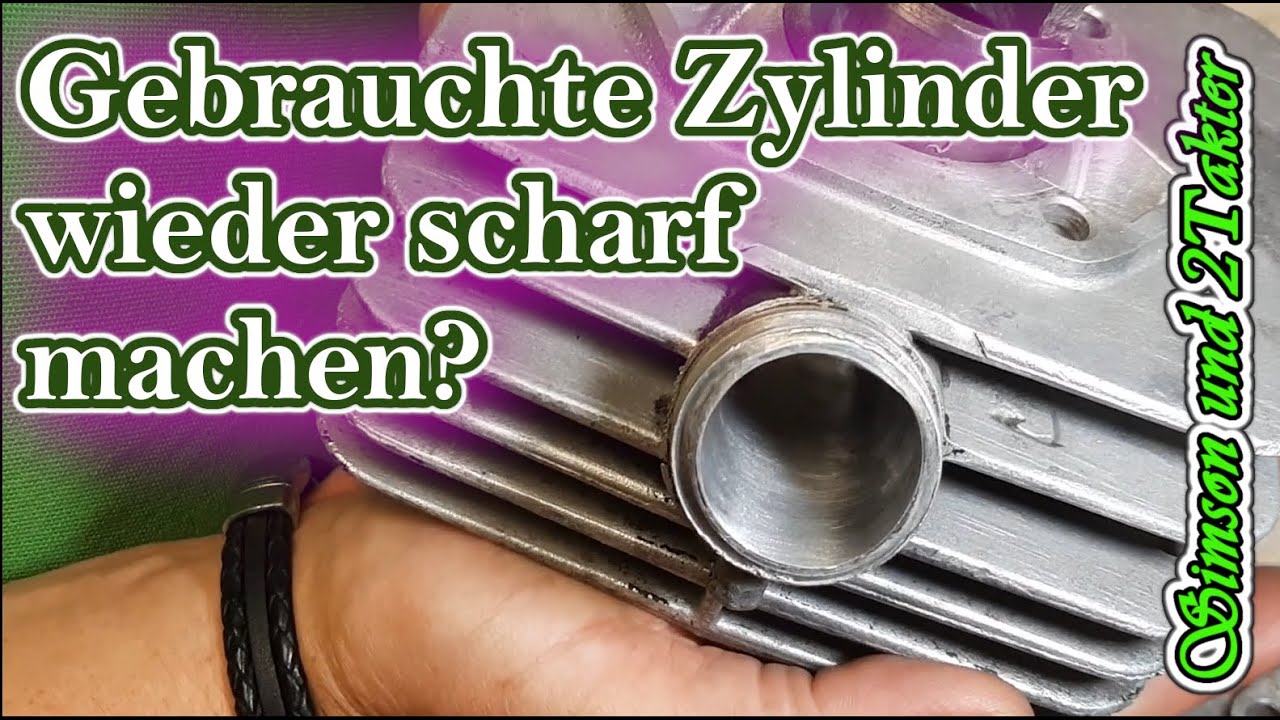 Simson Hofer Zylinder Gebrauchte Zylinder regenerieren, tunen, schleifen, bearbeiten. Alles GEHOFERT