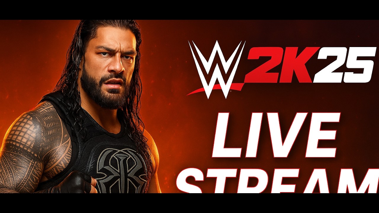 WWE 2k25 is gaming live