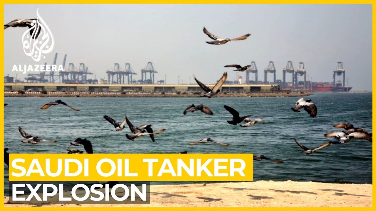 &lsquo;External source&rsquo; causes oil tanker blast off Saudi Arabia