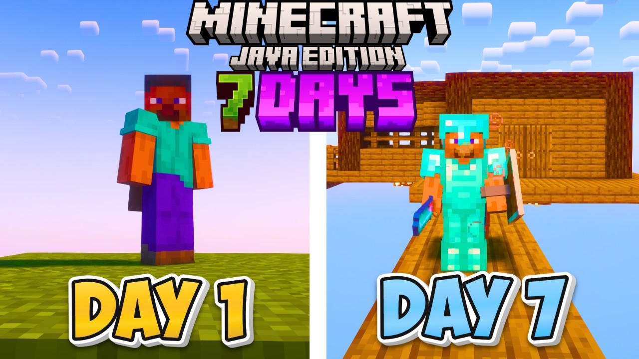 I Beat Minecraft In A 100 Random Layer Horror One Chunk World!