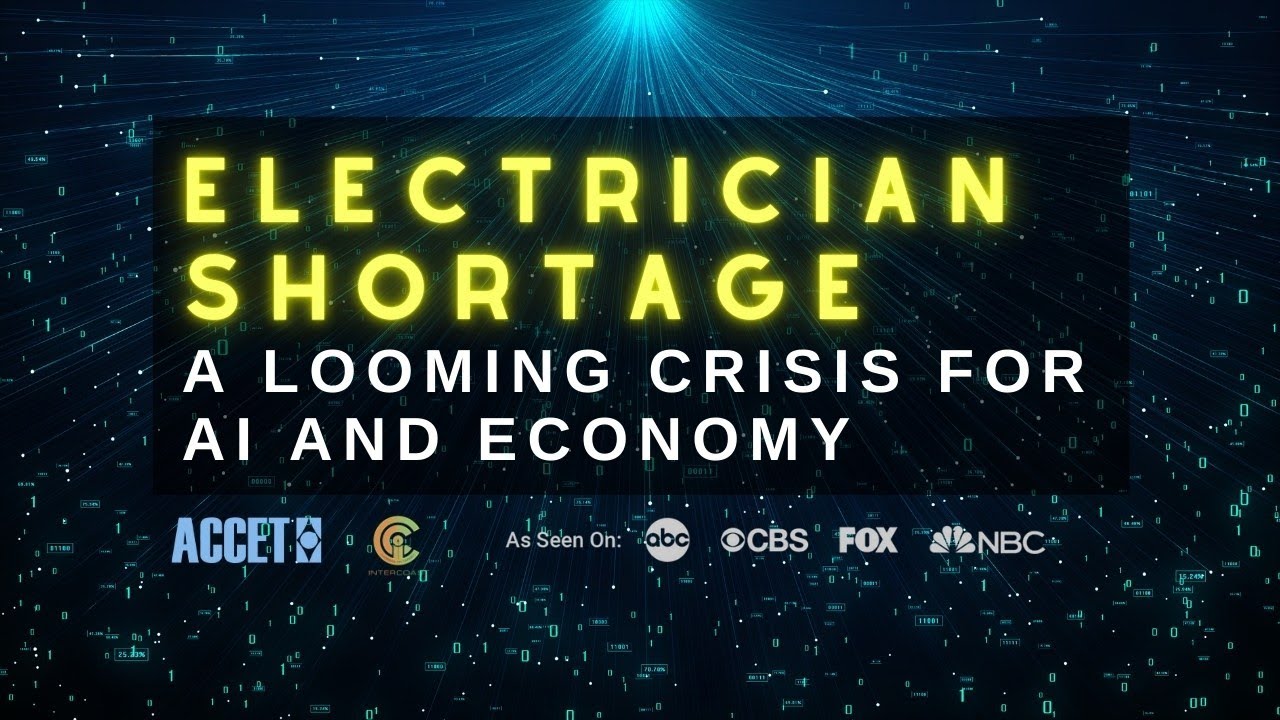 Electrician Shortage: A Looming Crisis for AI and Economy