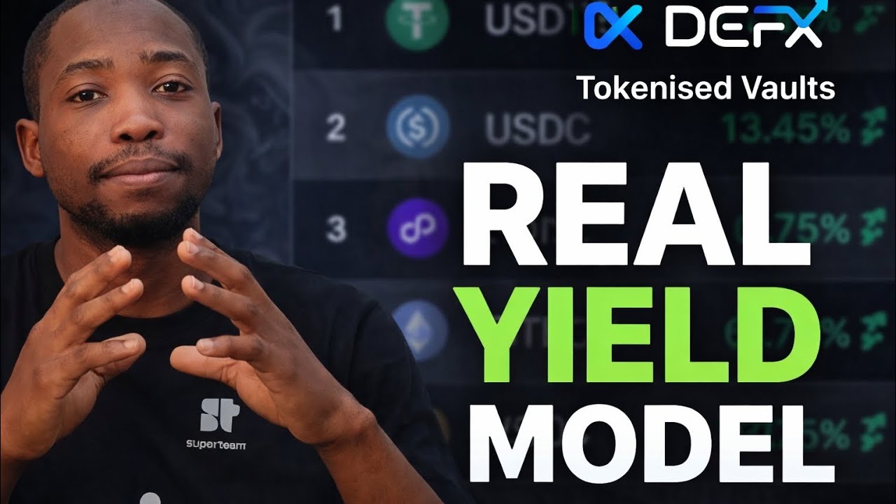 Defx Tokenised Vaults: A Real Yield Model for Perpetual Markets