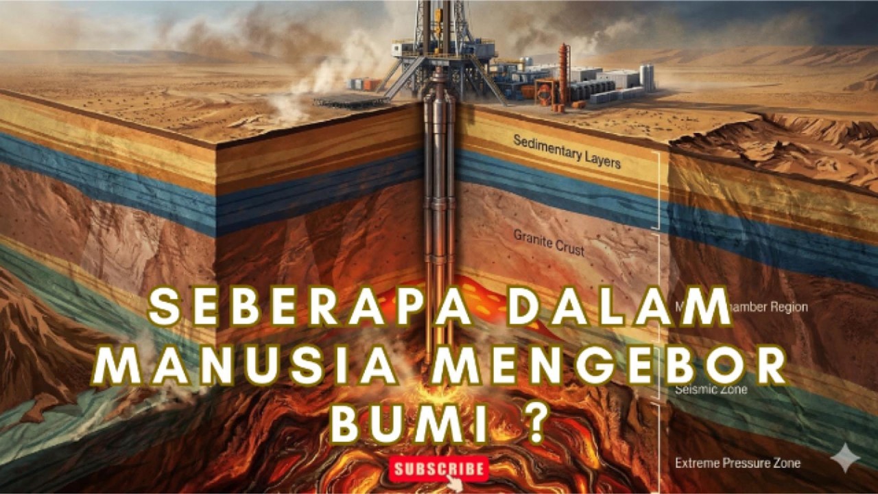 Seberapa Dalam Manusia Pernah MENGEBOR BUMI? Hasilnya Mengejutkan