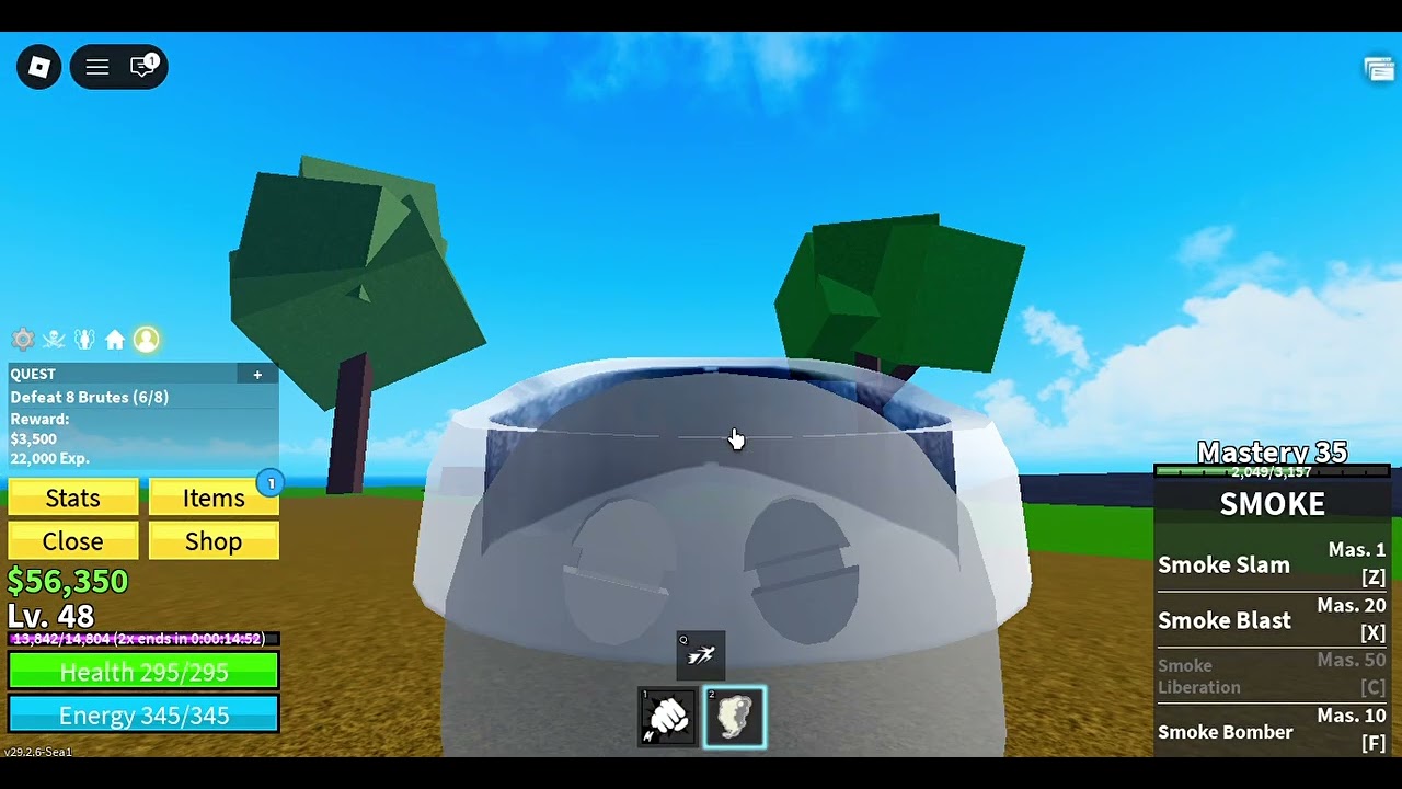 Se sigue con la aventura aunque sea a 2 fps ! episodio 2 de blox fruits