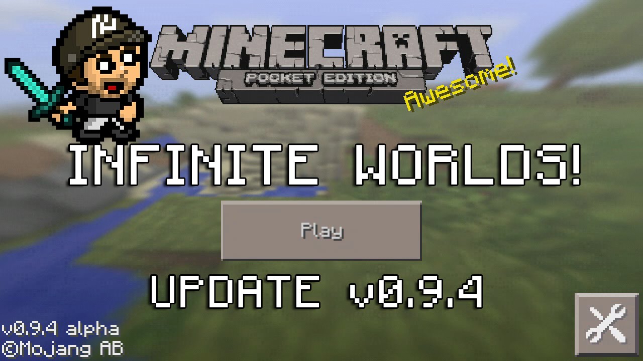 Minecraft Pocket Edition - Update v0.9.0 - INFINITE WORLDS!