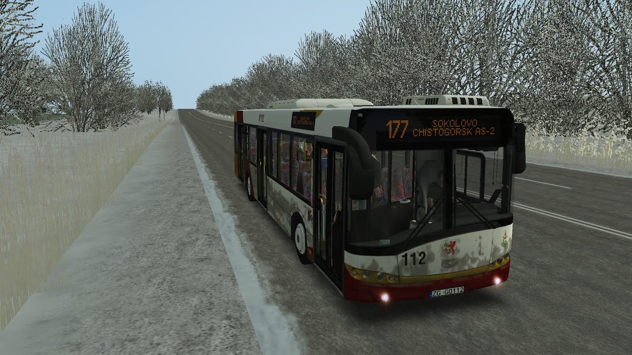 OMSI 2 | Solaris Urbino III 12 Hybrid | Чистогорская область 0.9.4 | Маршрут 177