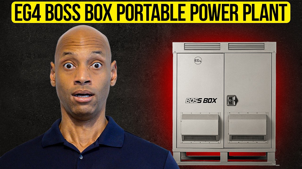 Новая портативная электростанция EG4 Boss Box