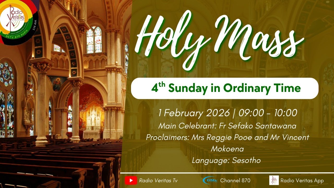 Sesotho Mass|4th Sunday of the Year| 01 February 2026
