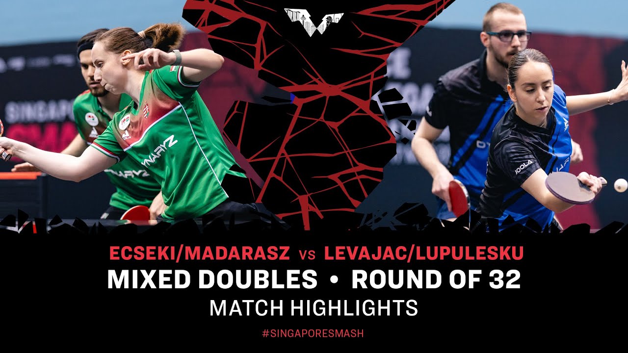 Ecseki/Madarasz vs Levajac/Lupulesku | XD R32 | Singapore Smash 2024