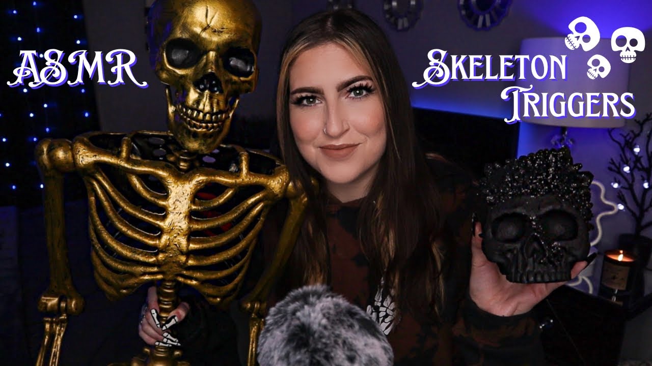 ASMR | Skeleton Themed Triggers 💀