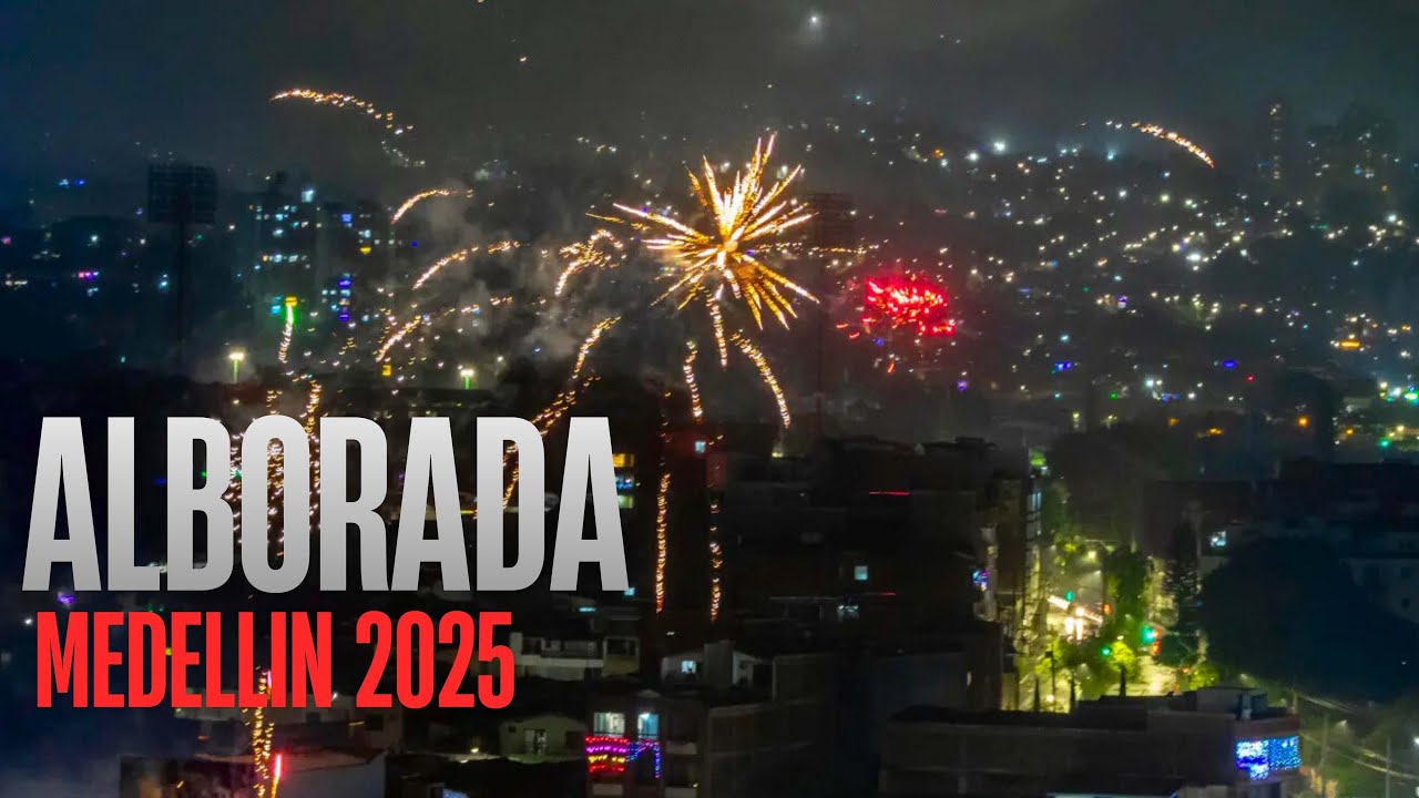 ✨✨АЛЬБОРАДА МЕДЕЛЬИН 2025, ДАЖЕ ВОДА ИХ НЕ ОСТАНОВИЛА