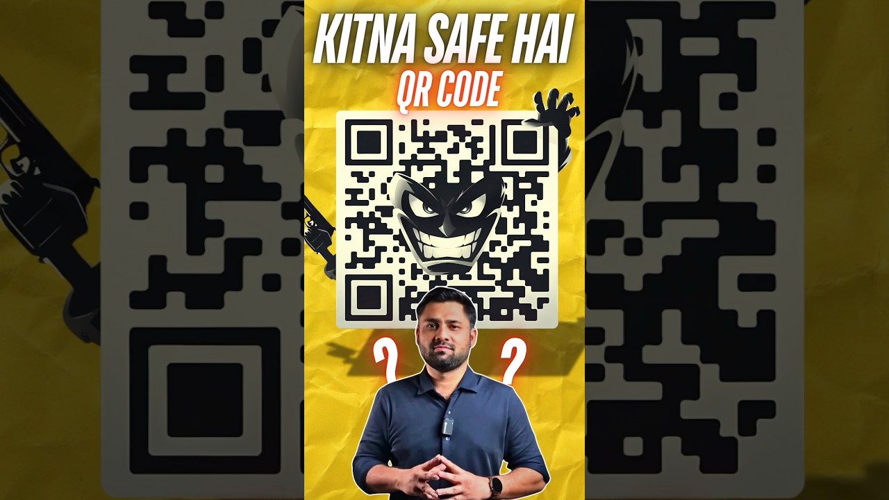 Fraud behind QR codes🤔 #shortsfeed #shorts