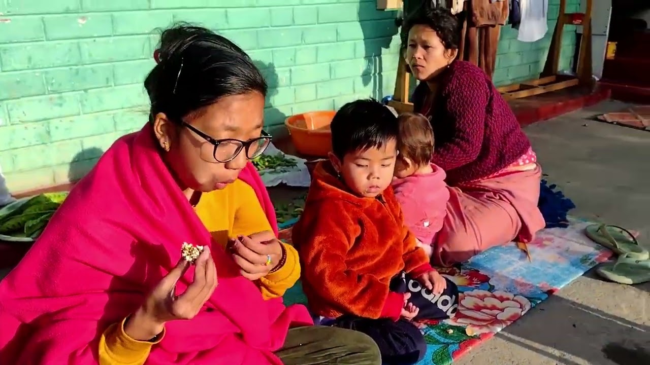 HANDAKTI  MANIPUR JE YAMNA EINGLE  FEBRUARY YWRABA JIBOU 😊#familyvlog #manipur 