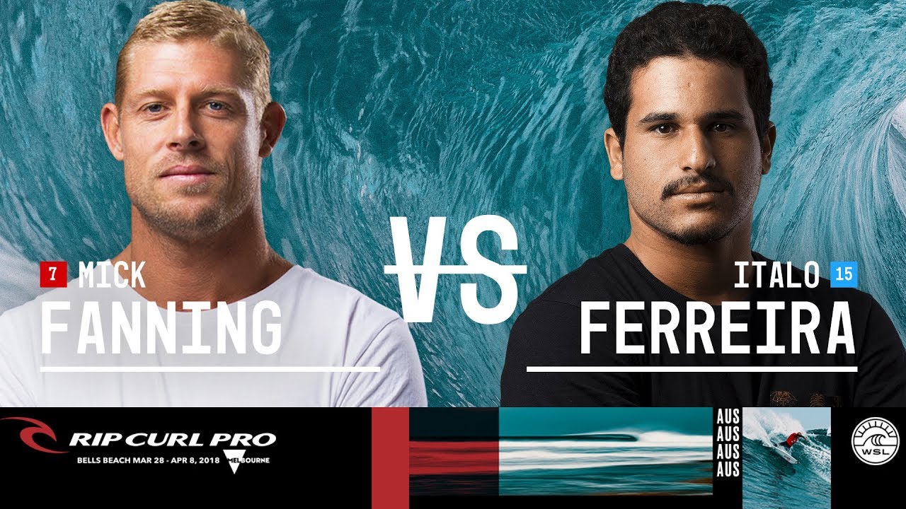 Mick Fanning vs. Italo Ferreira - FINAL - Rip Curl Pro Bells Beach 2018
