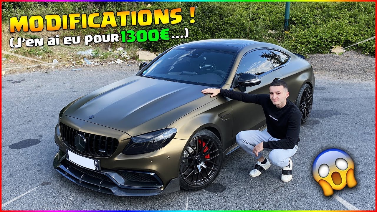 Un Missile! MA C63 AMG DE 510 CHEVAUX SE TRANSFORME COMPLÈTEMENT 😱😨 !!!