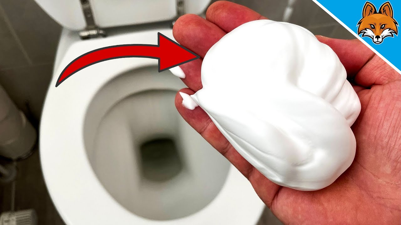 Gib RASIERSCHAUM in deine TOILETTE und STAUNE WAS PASSIERT 💥