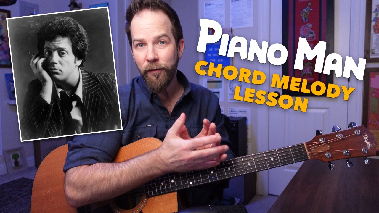 &laquo;Piano Man&raquo; &mdash; увлекательная мелодичная игра пальцами! (Урок по построению аккордов)
