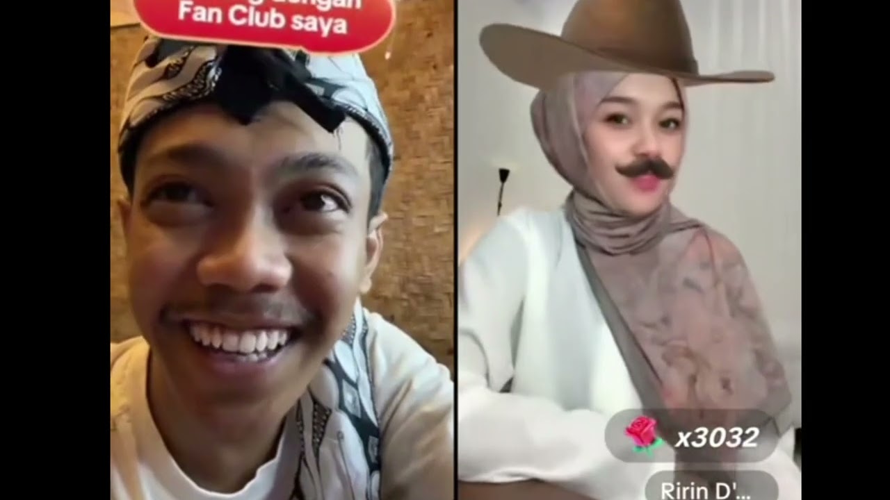 Kisah cerita cinta neng Ririn,,momen lucu live bareng cepsanud @Ririn D Aryanti #ririn #duet #viral