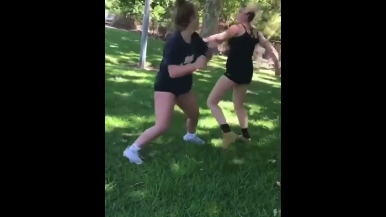 Crazy Women Street Fight Boxing style