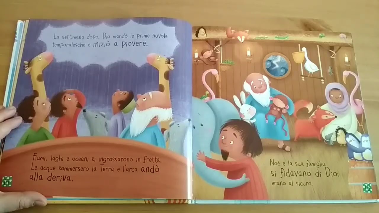 Storie della Bibbia - L'arca di Noè, letture per crescere felici! :)