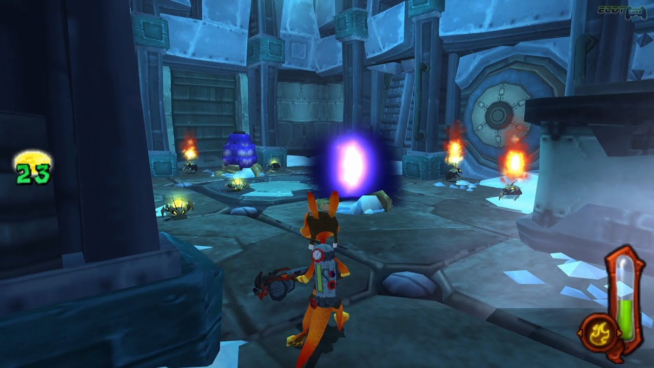 Daxter Walkthrough Part 10 -  City Port/Fish Cannery