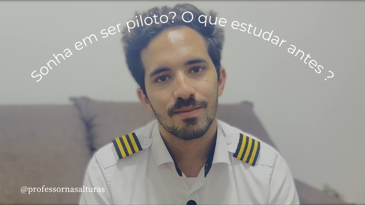 O que estudar ANTES de começar o curso de piloto? | Dicas para sair na frente! ✈️